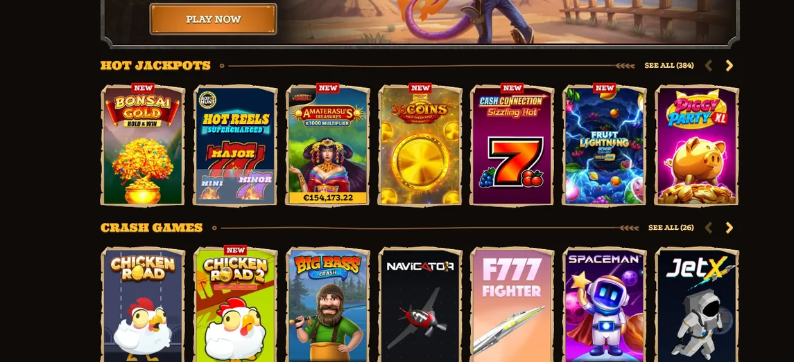 Ανταλλάξτε νομίσματα Lizaro Casino